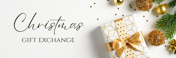 Christmas Gift exchange, present and ornaments