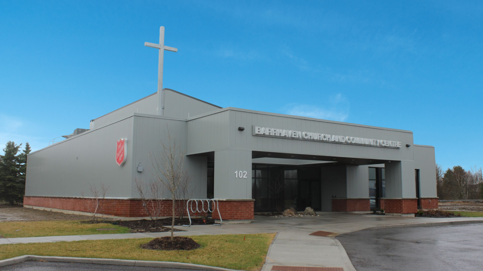 picture of the outside of the salvation army barrhaven building